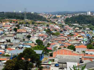 Vista aérea da Cidade Tiradentes