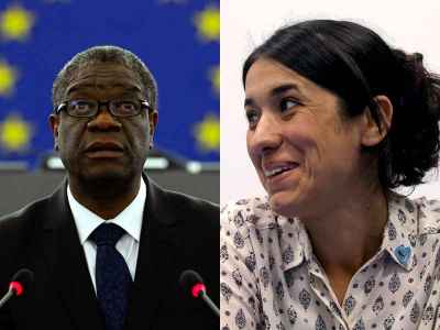 Denis Mukwege e Nadia Murad