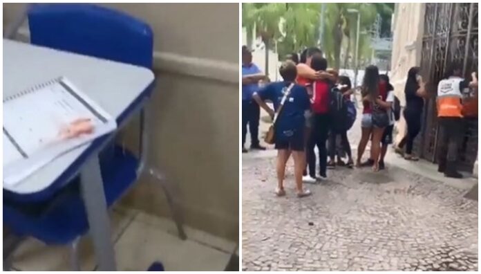 Após o caso do estudante que matou a professora nem São Paulo, um novo episódio assustou uma unidade educacional