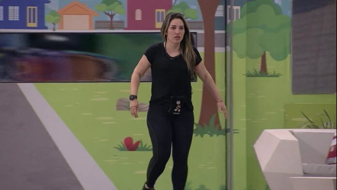 A ‘rival’ na missão, Aline Wirley, saiu da prova após cerca de 17 horas de competição