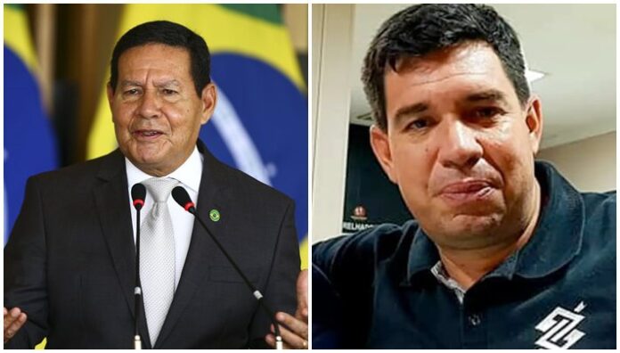 A denúncia referente ao filho de Mourão aconteceu em janeiro após ‘libertação’ dos funcionários no período pós-governo Bolsonaro