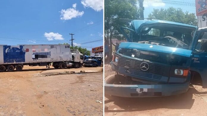 Acidente com carreta foi um dos dois ocorridos em rodovias federais que cortam estado nordestino